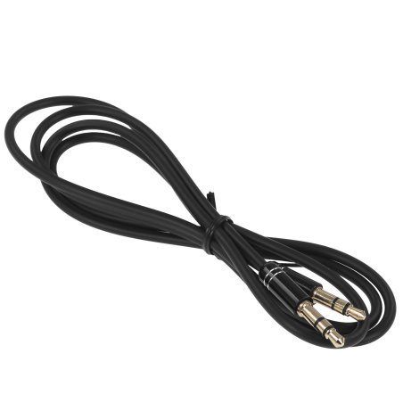 Кабель аудио Cablexpert CCAB-02-35MM-1MB, 3.5 Jack (M)/3.5 Jack (M), черный, 1м, блистер