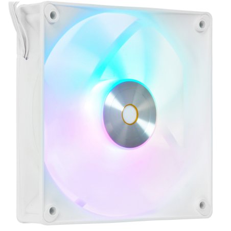 Вентилятор для корпуса Ocypus Delta F12 BK ARGb белый 120мм 2000rpm 4-pin