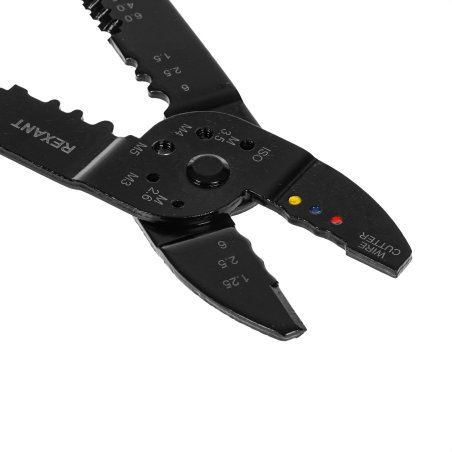 Кримпер Rexant HT-204 для обжима наконечников и зачистки проводов