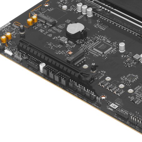 Материнская плата ASRock B860 Pro-A, LGA 1851, Intel B860, 4xDDR5, 4xSATA, 3xM.2, 1xPCIe 5.0 x16, 1xPCIe 4.0 x4, 1xDisplayPort, 1xHDMI, 1x 2.5Gb LAN, 6xUSB 3.2 Gen 1, 2xUSB 2.0, 1xUSB 3.2 Gen 2x2 (Type-C), 3x3.5 мм, 7.1, ATX