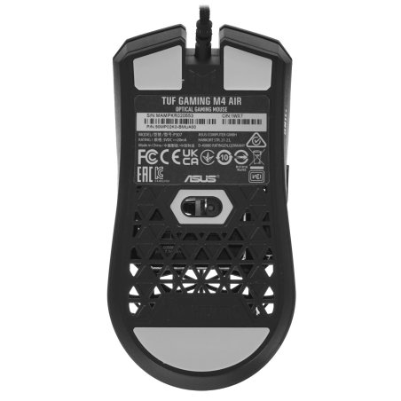 Мышь проводная ASUS TUF Gaming M4 Air черный, 16000 dpi, USB, кнопки - 6