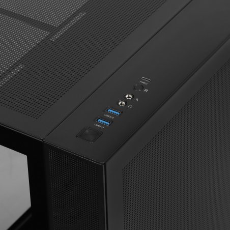 Компьютерный корпус Thermaltake View 380 TG ARGb черный без БП ATX 6x120мм 2x140мм 1x200мм 2xUSB3.0 audio bott PSU