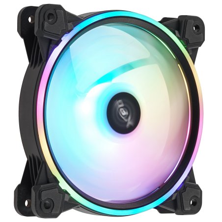 Вентилятор для корпуса ADATA XPG HURRICANE 120 PWM ARGb черный, 120 мм, пластик, 2000 об/мин, 18.17 дБ, 4 pin