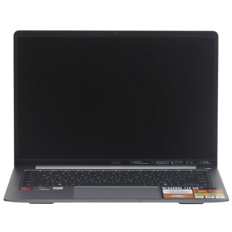 Ноутбук Tecno MegaBook T14FA Air Ryzen 5 7535HS 16Gb SSD 512Gb AMD Radeon Graphics 14.1" IPS WUXGA (1920x1200) Windows 11 Home grey WiFi BT Cam 6460mAh (71003300541)