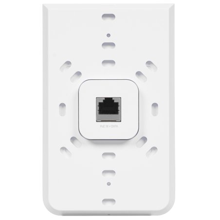 Точка доступаUbiquiti UAP-IW-HD UniFi AP In-Wall HD Точка доступа 2.4+5 ГГц, ac Wave2, 4х4 MU-MIMO, 5х 1G RJ45, 802.3at/af