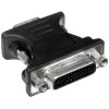 Переходник Cablexpert VGA-DVI, 15M/25F, черный, пакет (A-VGAM-DVIF-01)