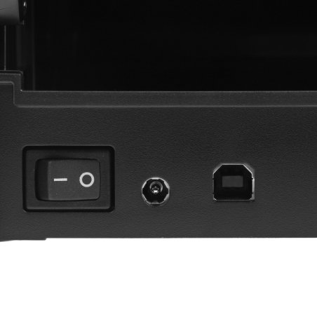 Принтер этикеток TSC TE200 термоперенос и прямая термопечать, 203 dpi, 152 мм/сек, USB, черный