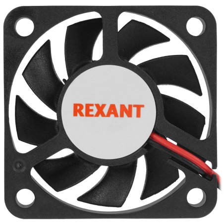 Вентилятор для корпуса Rexant RX 5010MS 12VDC черный, 50 мм, 4300 об/мин, 24 дБ, 2 pin