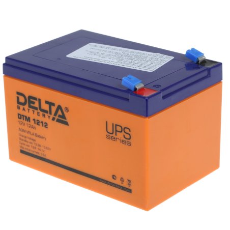 Батарея Delta DTM 1212 (12V, 12Ah)