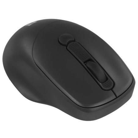 Мышь беспроводная Defender Feam MM-296 черный, 1600 dpi, радиоканал, USB, кнопки - 4