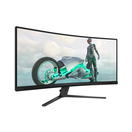 Монитор 34" Philips 34M2C3500L VA 3440x1440, 180 Гц, 1 мс, 21:9, 300 кд/м², 2xHDMI, 1xDP, 1x3.5 мм, изогнутый R1500, черный