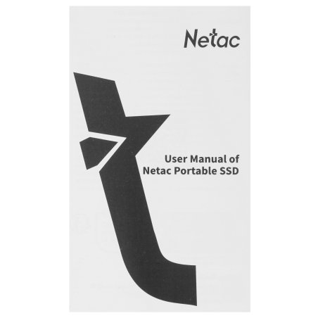 Внешний SSD Netac Z SLIM, 500 Gb, USB 3.2 Gen 2 Type-C, R/W 550/480, черный