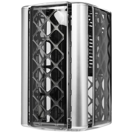 Компьютерный корпус без блока питания Geometric Future Model 2 The Ark, Midi-Tower, TG, no fans, 3xUSB-A 3.0, 1xUSB 3.2 Type-C, mATX, mITX Gray