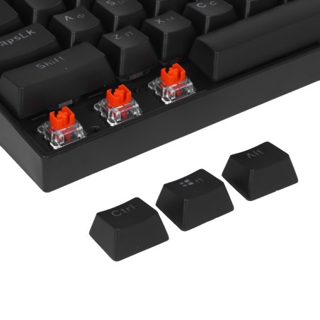 Клавиатура проводная игровая REDRAGON MITRA (USB, MAGN. RED, RGb)