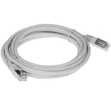 Патч-корд FTP Cablexpert кат.5e, 3м, литой, многожильный серый