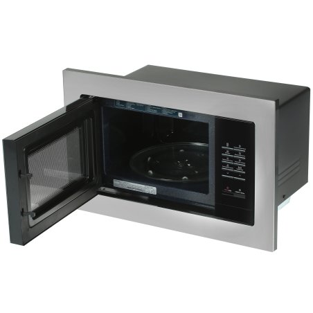 Микроволновая печь встраиваемая Samsung MS23A7013AT/BW серебристый/черный, 23 л, 1150 Вт, переключатели - кнопки