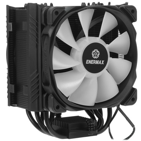 Кулер для процессора Alseye ETS-T50A-BK-ARGb черный, 120 мм, алюминий/медь, 1600 об/мин, 24 дБ, 4 pin, 230 Вт, 160 мм