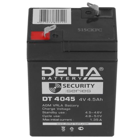 Батарея Delta DT 4045 (4V, 4.5Ah)