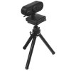 Веб-камера ExeGate EX287379RUS Stream C925 FullHD T-Tripod (матрица 1/3" 2 Мп, 1920х1080, 1080P, 30fps, 4-линзовый объектив, шторка, фиксированный фокус, USB, микрофон с шумоподавлением, поворотное крепление, телескопический штатив Tripod Tele Ball, кабел