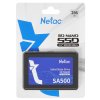Накопитель SSD Netac SA500, 256Gb, SATA III, 2.5", R/W 520/450