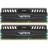Оперативная память Patriot Viper 3, DDR3, 16GB (2x8 GB), 1866 MHz, CL10, DIMM, радиатор, черный