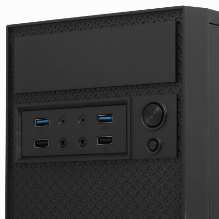 Компьютерный корпус Minitower ExeGate EX291271RUS BAA-109U2 (mATX, без БП, 2*USB+2*USB 3.0, аудио, черный)