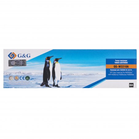Картридж лазерный G&G GG-W2210A черный (1350стр.) для HP M255/MFP M282/M283