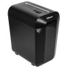 Шредер Fellowes PowerShred LX65 черный (секр.P-4)/перекрестный/10лист./22лтр./скрепки/скобы/пл.карты