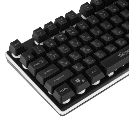 Клавиатура проводная Гарнизон GK-100, USB, черный