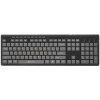 Клавиатура проводная Oklick 420MRL черный USB slim Multimedia LED