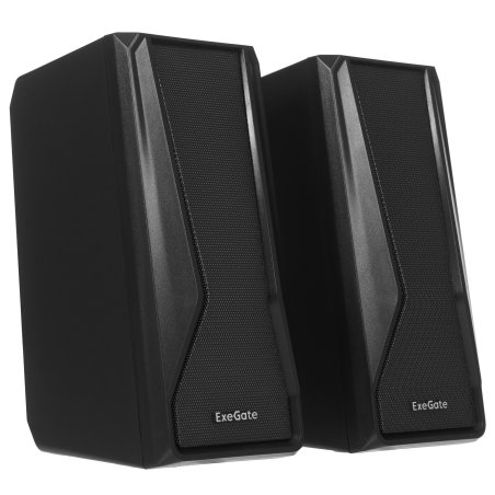 Акустическая система 2.0 ExeGate EX289687RUS Accord 230 (питание USB,Bluetooth, 2х3Вт (6Вт RMS), 60-20000Гц, черный, RGb подсветка)