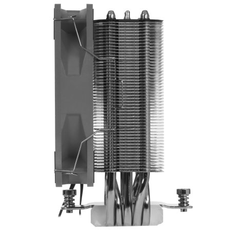 Кулер для процессора Thermalright Peerless Assassin 120 SE черный (4-pin PWM, 155мм, Ni/Cu, 6x6мм, 2x120мм, 66.17CFM, 25.6dBA, 1550RPM, S: 1200, 1700, 1851, 115X, AM4, AM5, silver, black)