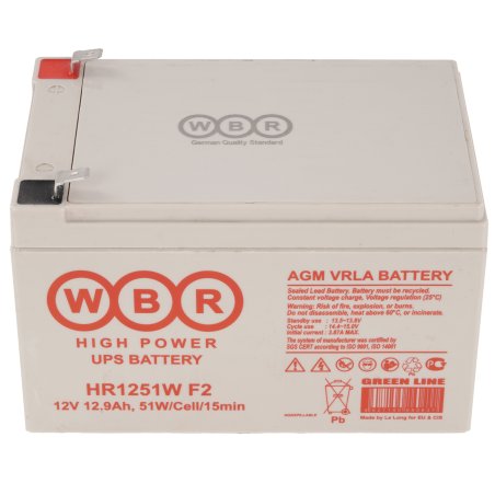 Аккумулятор Ventura HR1251W 12V 12Ah