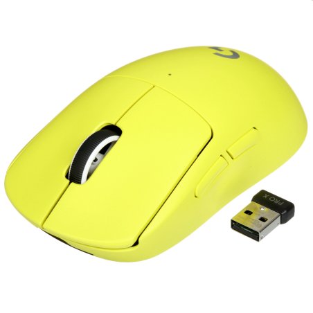 Мышь беспроводная Logitech G PRO X SUPERLIGHT черный, 25600 dpi, радиоканал, USB, кнопки - 5