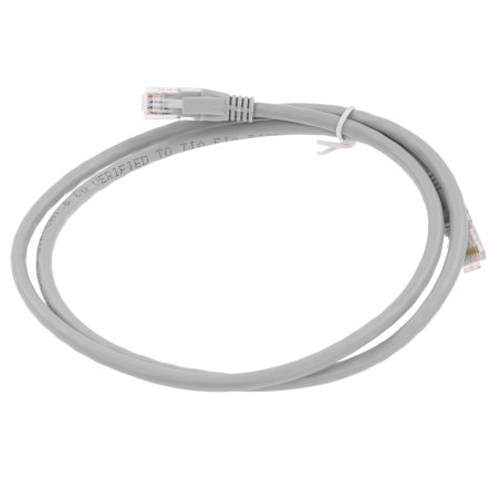 Патч-корд ExeGate UTP-RJ45-RJ45-C6-CU-1M-GY, UTP, cat.6, 1м, медь, серый