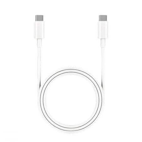 Кабель TypeC---TypeC USB2.0 1.2m, белый, iOpen ACU505-W-1.2M