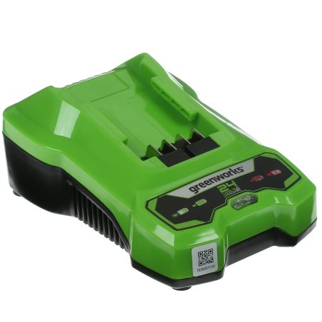 Перфоратор аккумуляторный бесщеточный GreenWorks GD24SDS2 2 ДЖ, 24V, c 1хАКБ 4 Ач и ЗУ в сумке (3803007UB)