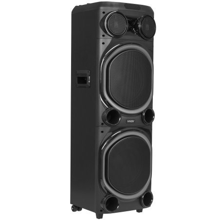 Акустическая система Ginzzu GM-204 Midi BT/USB/TF/FM/MIC/ДУ черный