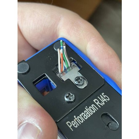 Коннектор RJ-45 (8P8C) LC-PTU-01/10 вилка универсальная. кат.5e. со сквозным отверстием(10 шт.)