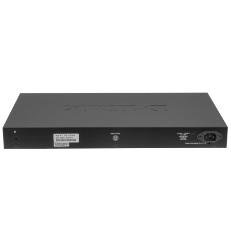 Коммутатор D-Link DGS-1250-52XMP/A1A, L2 Smart Switch with 48 10/100/1000Base-T ports and 4 10Gbase-X SFP+ ports (48 PoE ports 802.3af/802.3at (30 W), PoE Budget 370W).16K Mac address, 802.3x Flow Control, 4K