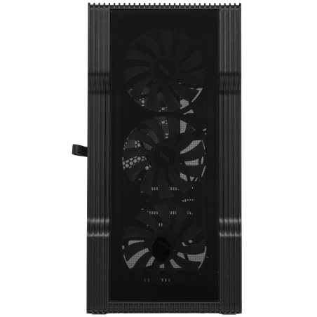Компьютерный корпус 1STPLAYER TRILOBITE T3-G Black/mATX, TG/4x 120мм LED fans inc./T3-G-BK-4F1
