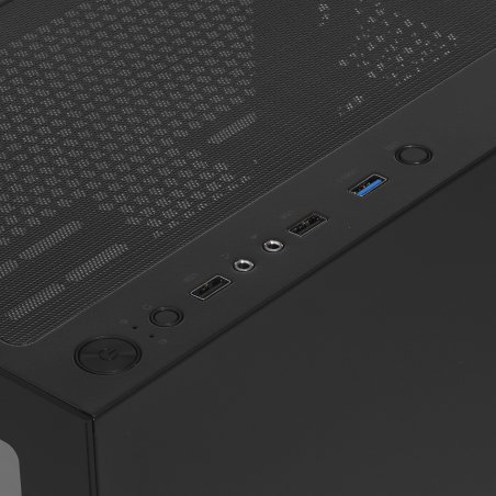 Компьютерный корпус AeroCool / Formula Crystal Z1 черный без БП ATX 2xUSB 2.0 1xUSB 3.0 audio bott PSU