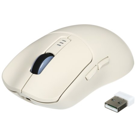 Мышь беспроводная Acer OMR312 бежевый, 3200 dpi, радиоканал, Bluetooth, USB, кнопки - 5