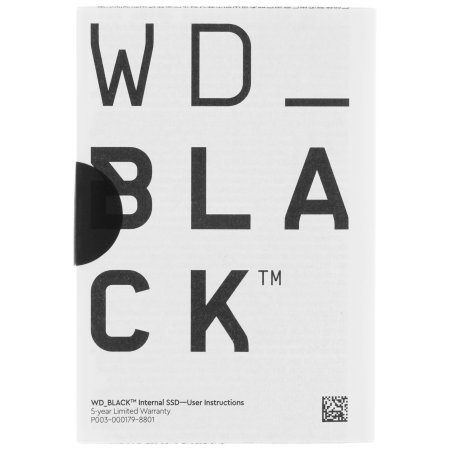 Накопитель SSD WD 1Tb Black SN850X, M.2(22x80мм), NVMe, PCIe 4.0 x4, 3D TLC, R/W 7300/6300Mb/s, IOPs 800 000/1 100 000, TbW 600, DWPD 0.3 (12 мес.)