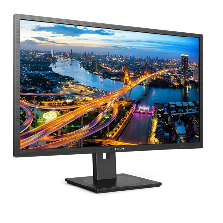 Монитор 31.5" Philips 32E1N1800LA VA 3840x2160, 60 Гц, 4 мс, 16:9, 300 кд/м², 2xHDMI 2.0, DP, 3.5 мм, динамики (2x2 Вт), HDR10, черный