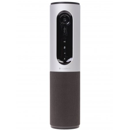 Веб-камера Logitech ConferenceCam Connect 1920x1080, 30 кадр/с, USB, микрофон (2 шт, шумоподавление), автофокус, автоосвещение, серебристый