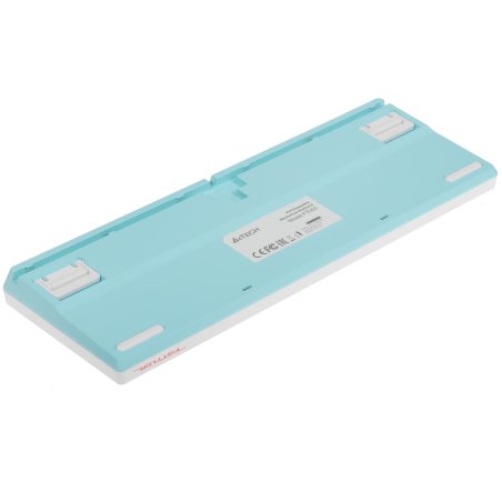 Клавиатура проводная A4Tech Fstyler FS300 (FS300 PANDA SNORKLENING), USB, белый