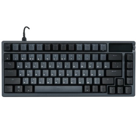 Мышь беспроводная/проводная ASUS ROG Keris Wireless AimPoint белый, 36000 dpi, радиоканал, Bluetooth, USB, кнопки - 5