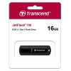 Флешка USB Transcend JetFlash 700 (TS16GJF700), 16Gb, USB 3.0, R/W 70/20, черный