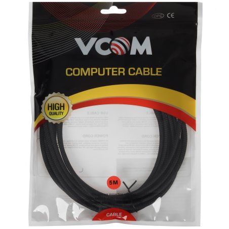 Кабель VCOM CU413M-5M USB3.2 New VR Gen1 AM/CM 5Gbs для Oculus 5м,